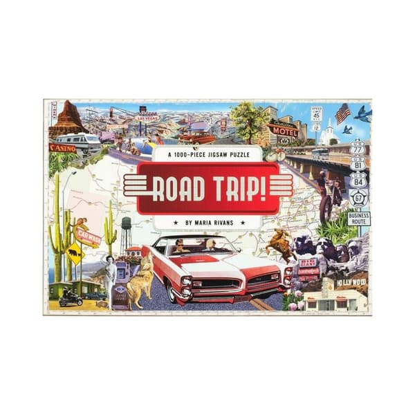 Pussel Road Trip! 1000 bitar (bok, eng)