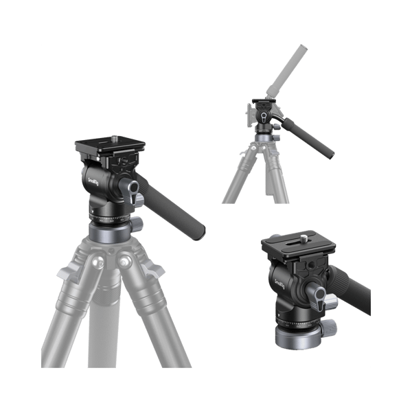 SmallRig 4170 Video Head CH20 with Leveling Base