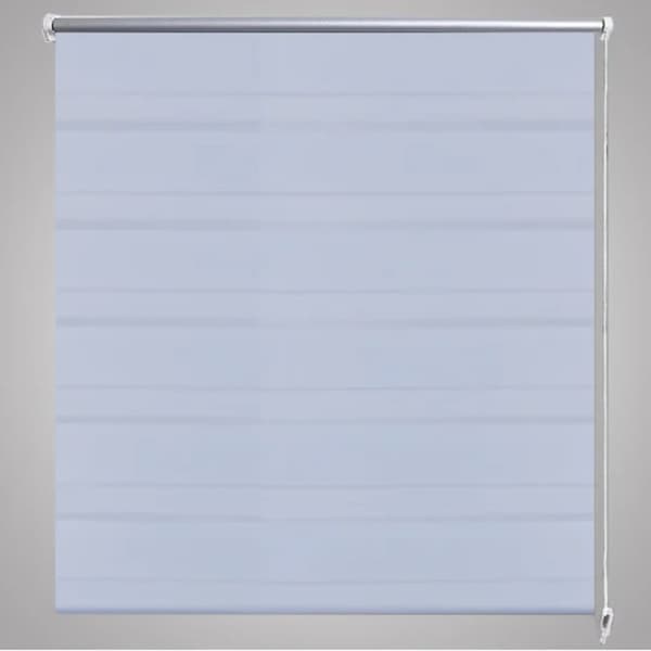 Zebragardin 100,9x175 cm Tygbredd 96,7 cm vit