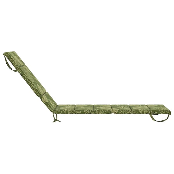 Solstol Kudde GEMERT 100% Polyester Bladdesign 200 x 60 x 3 cm