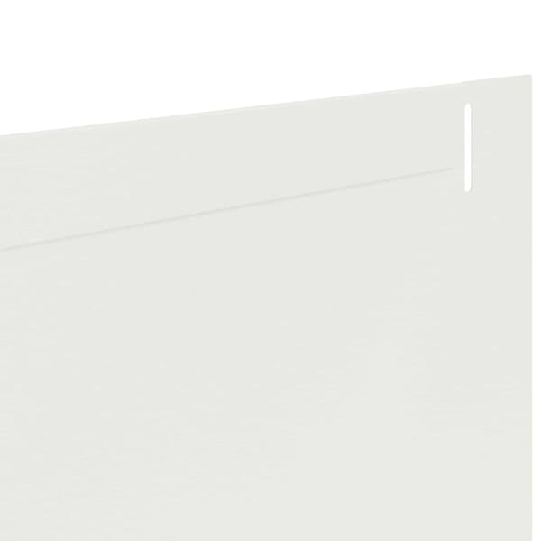 Kant för gräsmatta 10 pcs 102 x 10 x 4 cm Stål Vit