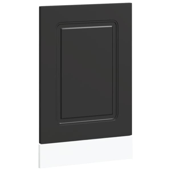 Diskmaskinspanel Kalmar svart 45x1,5x57 cm konstruerat trä