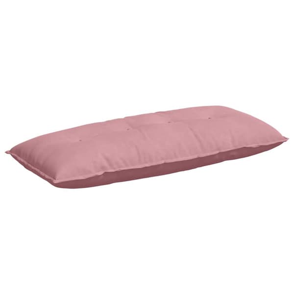 Ryggkudde Rosa 120 x 50 cm Kordread tyg