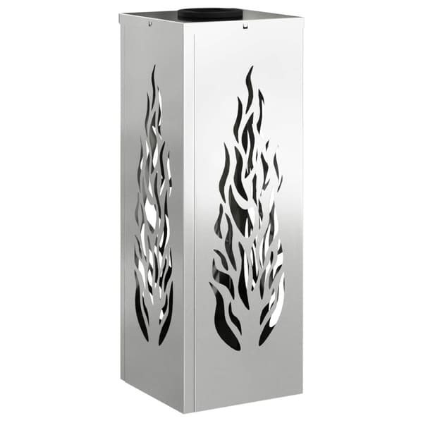 Solar LED Stig Ljus 2 pcs Silver Galvaniserat stål