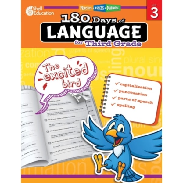 180 Days™: Language for Third Grade (häftad, eng)