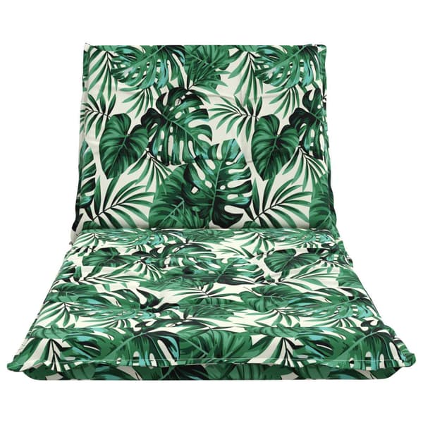Solstol Kudde GEMERT 100% Polyester Bladmönster 190 x 70 x 9 cm