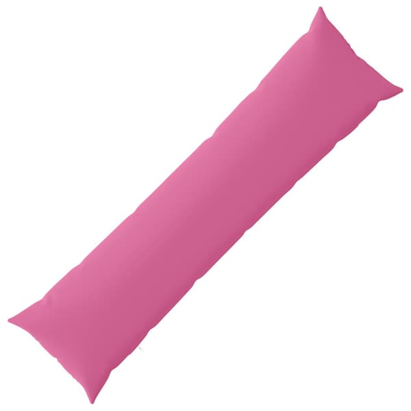 Kudde med kudde HEERLEN Rosa 40 x 145 cm Polyester