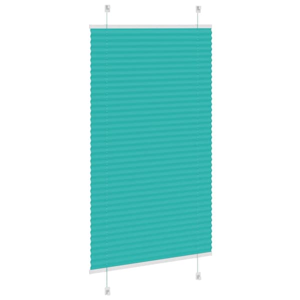 Plisserad persienn bensingrön 70x150 cm tyg bredd 69,4 cm