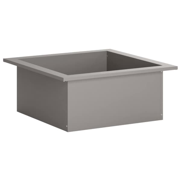 Eldstad ring Rostig 90 x 90 x 25 cm Väderbeständig stål