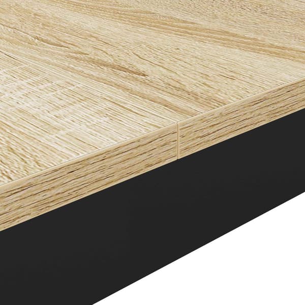 Matbord 200 x 100 x 75 cm Konstruerat trä Rektangulär