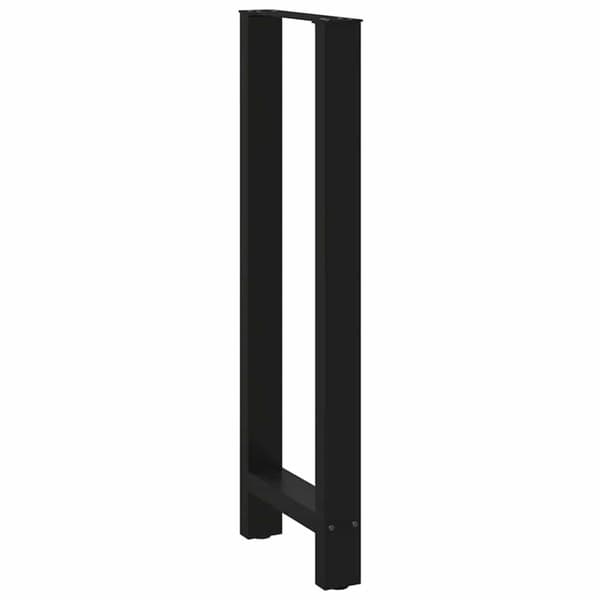 Barbordsben svarta 2 st 50x(110-111) cm stål