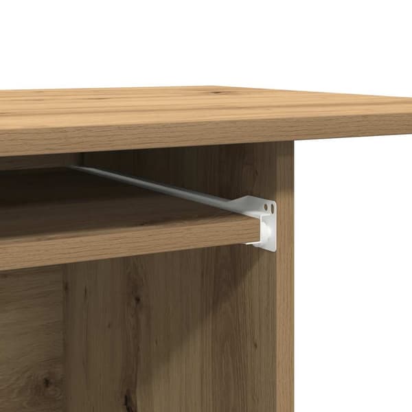 Datorbord ek 80x50x75 cm konstruerat trä