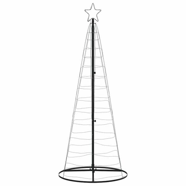 LED julgran 200 LEDs blå 180 cm