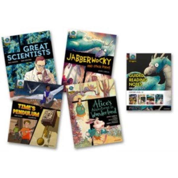 Project X Origins Graphic Texts: Dark Red Book Band, Oxford Level 18: Mixed Pack of 4 (häftad, eng)