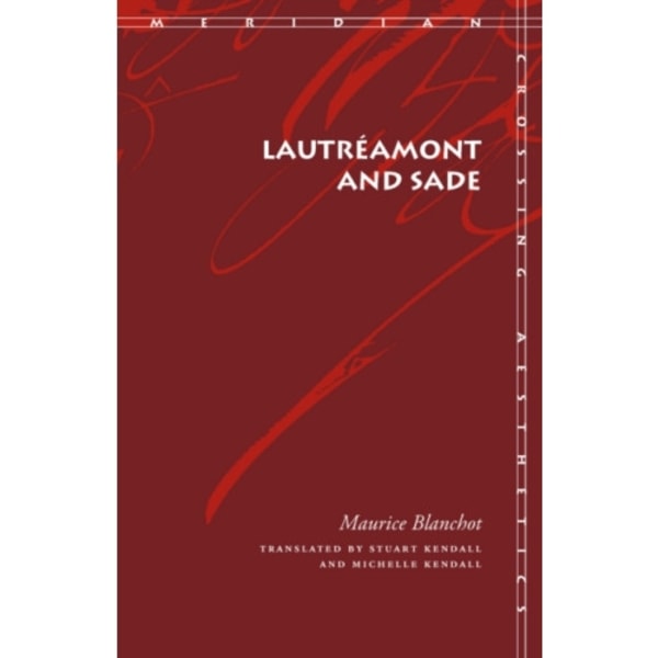 Lautreamont and Sade (häftad, eng)