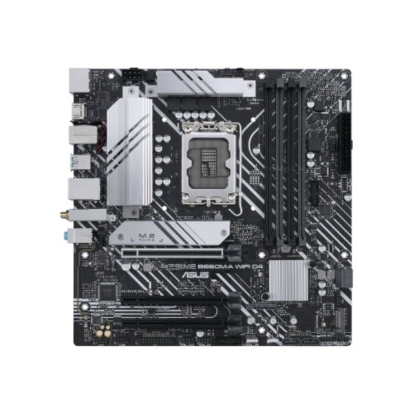 ASUS PRIME B660M-A WIFI D4 - moderkort - micro ATX - LGA1700-uttag - B660