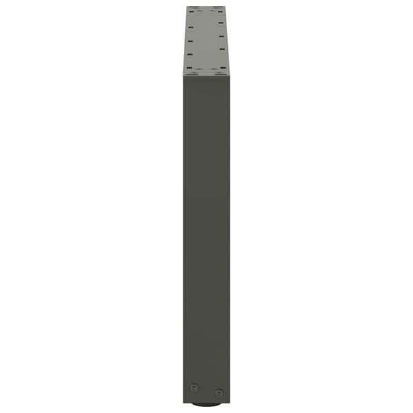Soffbordsben U-formade 2 st antracit 60x(42-43) cm stål