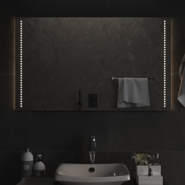 Badrumsspegel LED 60x100 cm