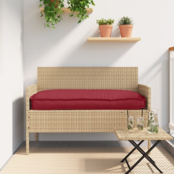 Stolar & Soffkuddar Vinröd Polyester Standard Rektangulär