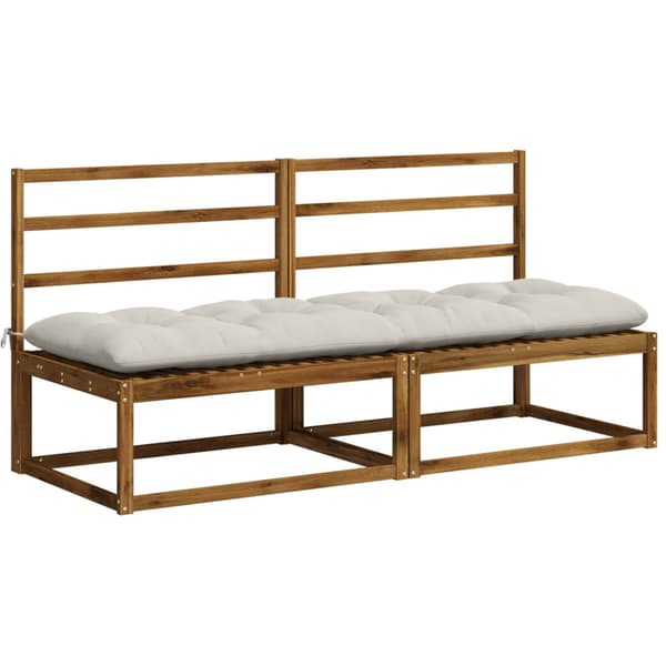 Bänk kudde VIANEN 100% Polyester Vit 190 x 60 x 12 cm