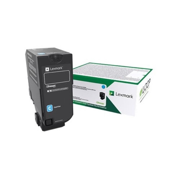 Lexmark - cyan - original - tonerkassett - LCCP