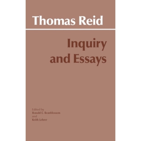 Inquiry and Essays (häftad, eng)