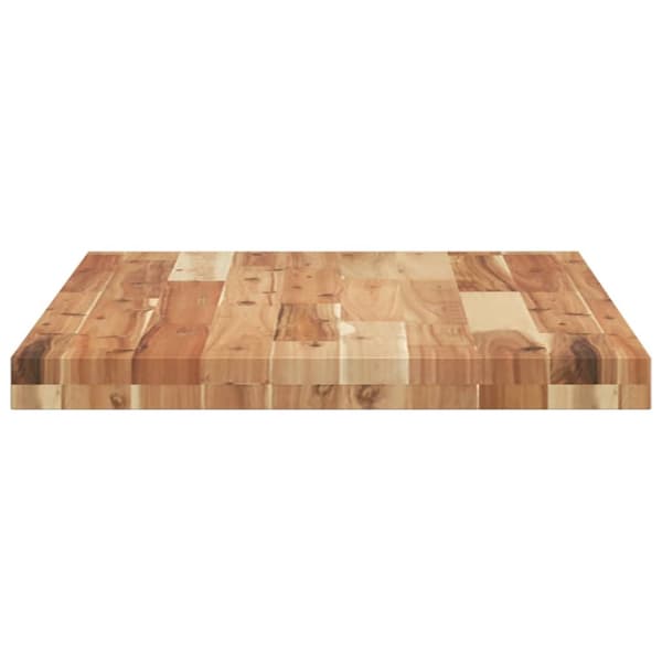 Bordsskiva rektangulär 120x50x4 cm massivt akaciaträ