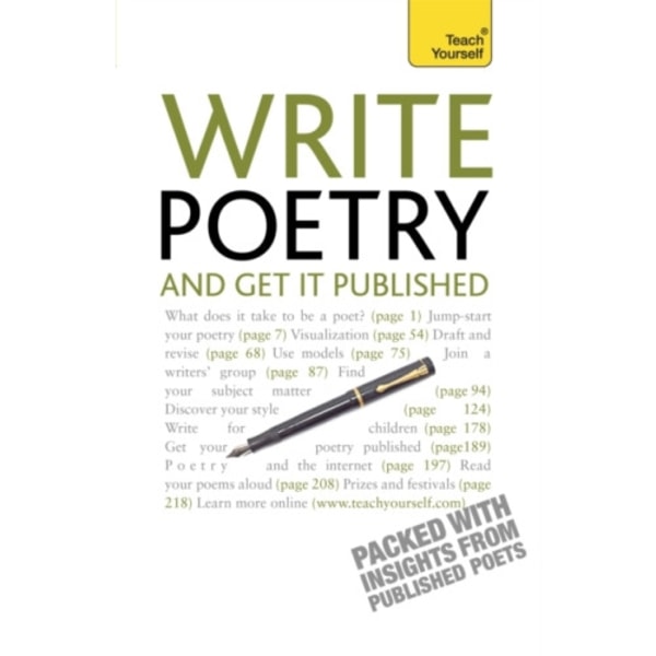 Write Poetry and Get it Published (häftad, eng)