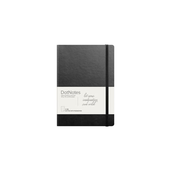 Anteckningsbok DotNotes FSC svart