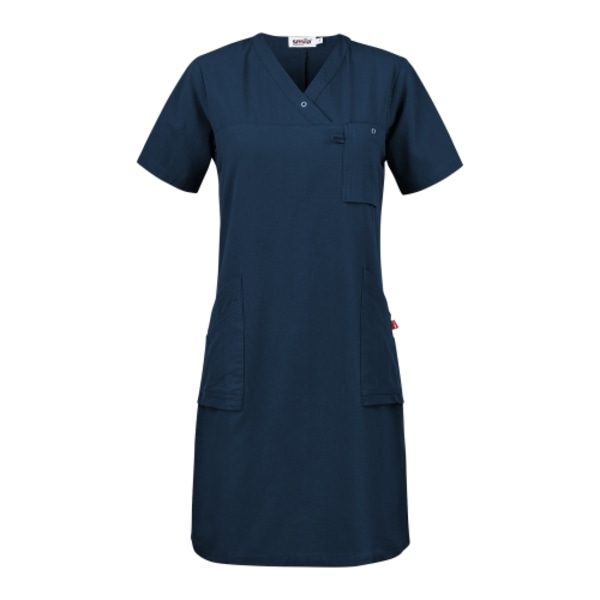 Cajsa Dress w Navy Female