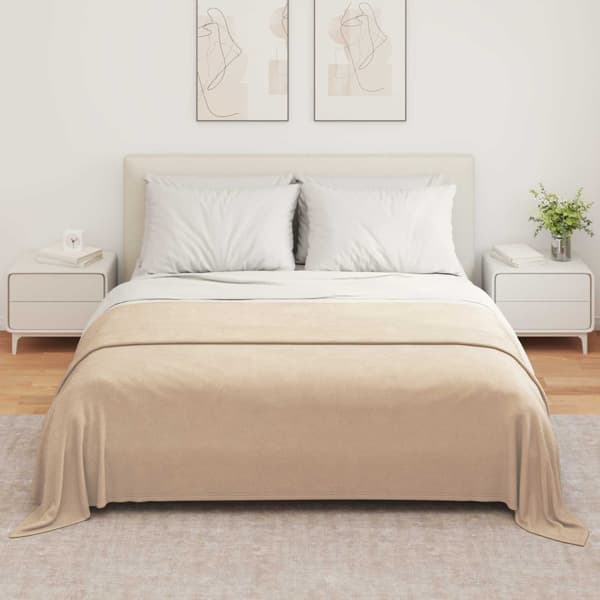 Kastfilt Kamel 280 x 210 cm Fleece