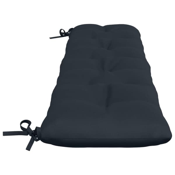 Bänk Kuddar VIANEN 2 st 100% Polyester Mörkblå 180 x 30 x 12 cm