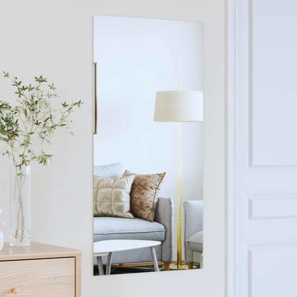 Väggspegel Rektangulär 50 x 100 cm härdat glas