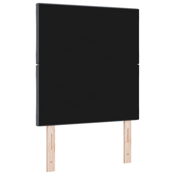 LED huvuddyna Mörkgrå 80 cm Sammet