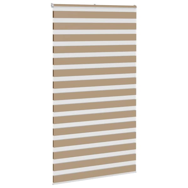 Rullgardin zebra 130x230 cm tyg bredd 125,9 cm polyester