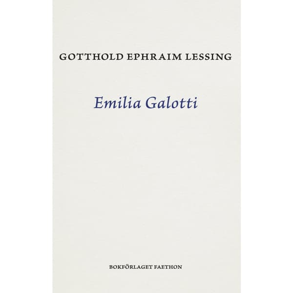 Emilia Galotti (bok, danskt band)