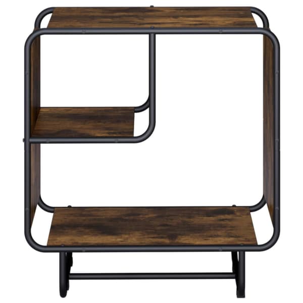 Sideboard Rökt ek 60 x 37,5 x 64,5 cm Konstruerat trä