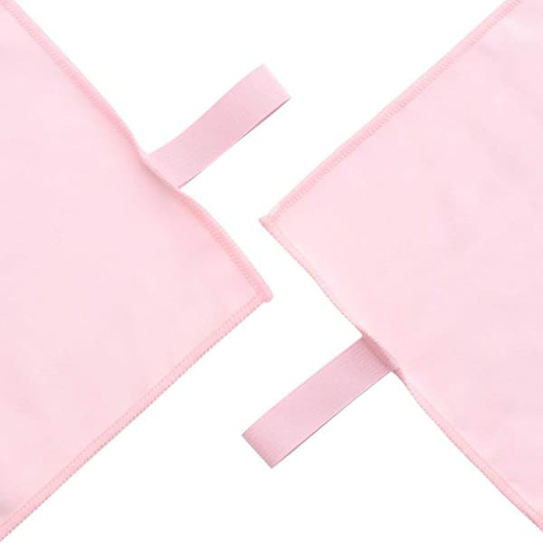 Sporthanddukar 2 pcs Rosa 50 x 30 cm Polyester och polyamid