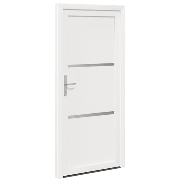 Framdörr Vit 98 x 208 cm PVC