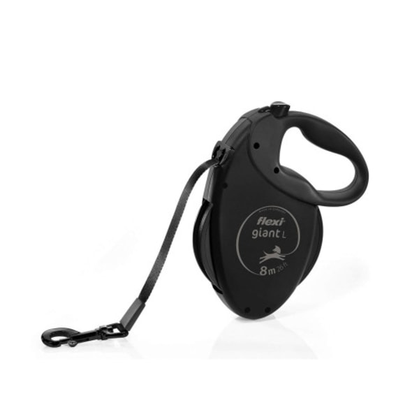 Flexi Giant L Svart Edition 8m/max50kg