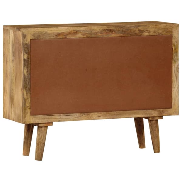 Skänk massivt mangoträ 90x30x69 cm