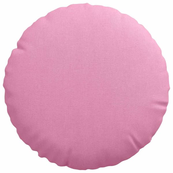 Sittkuddar 2 pcs Rosa Ø30 x 13 cm tyg