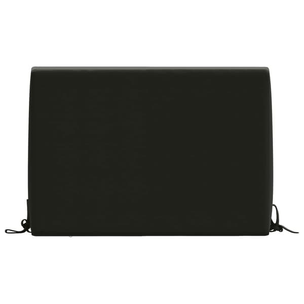 Ryggkudde SOEST 100% Polyester Svart 60 x 20 x 40 cm