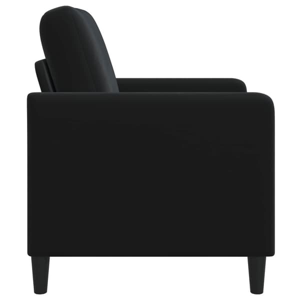 Soffa med förvaring Svart 72 x 78 x 87 cm Polyester