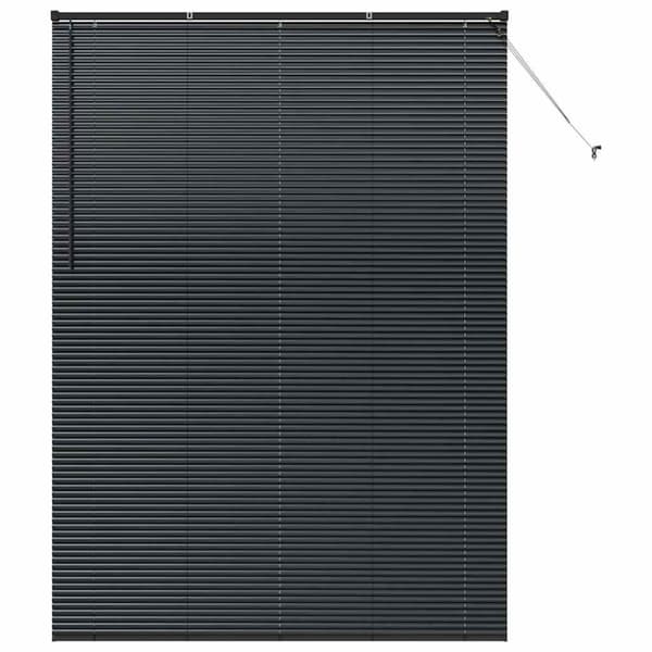 Persienner Svart 220 x 155 cm Aluminium