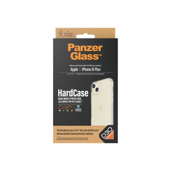 PanzerGlass HardCase Clear Edition - baksidesskydd för mobiltelefon