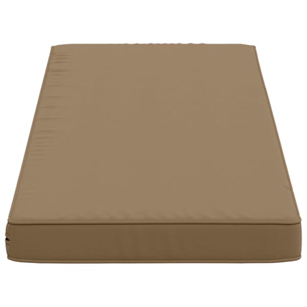 1-delad Bänk Kudde VUGHT 100% Polyester Taupe 100 x 40 x 5 cm