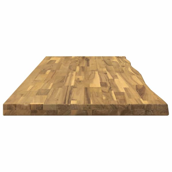 Rektangulärt Bordsskiva 90 x 50 x 3,5 cm Rektangulär Vit