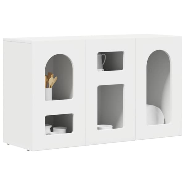 Sideboard Vit 100 x 35 x 59 cm Konstruerat trä