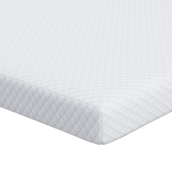 Memory foam madrass toppers 140 x 190 cm Thick Mjuk Vit